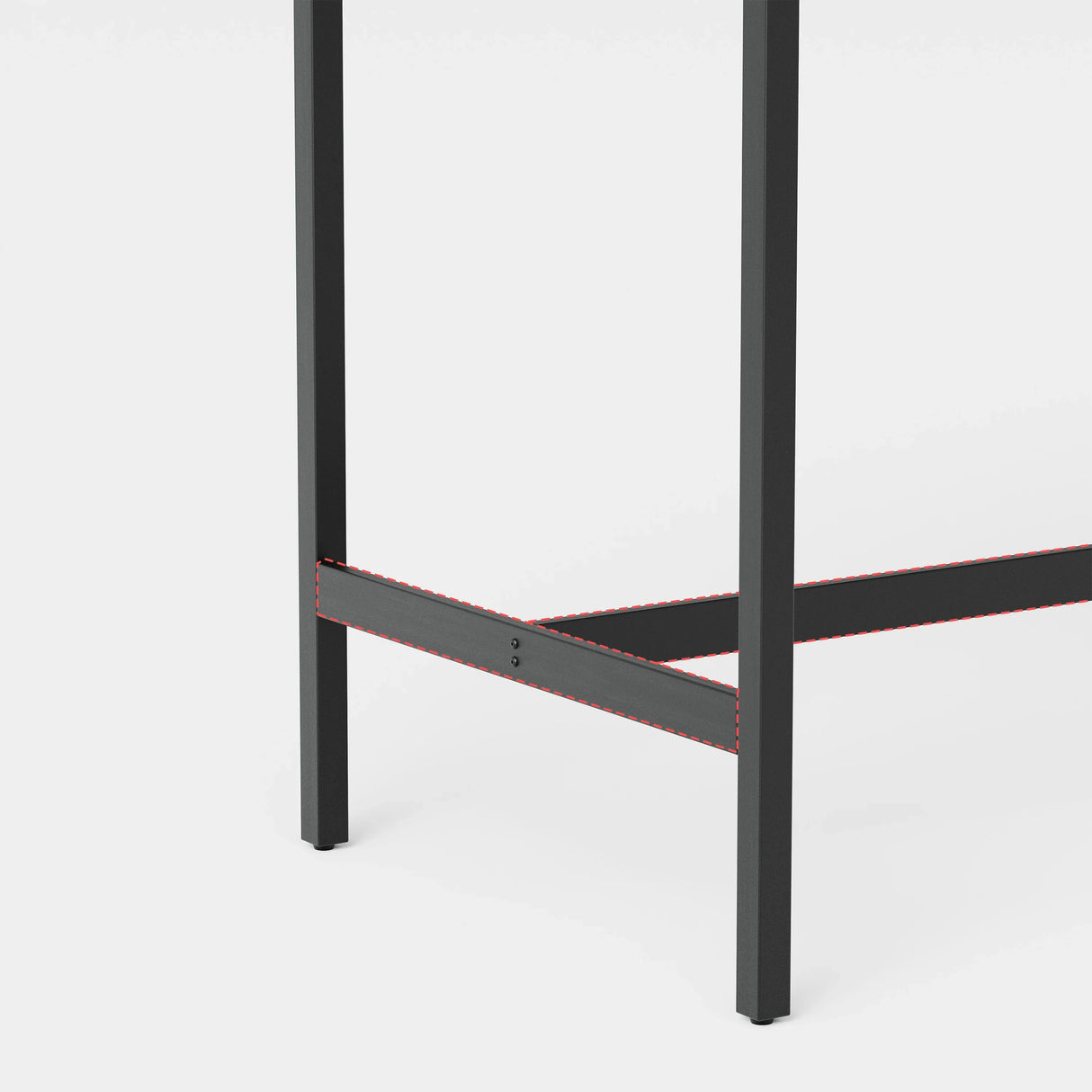 Bar Table Set With 4 PU Upholstered Soft Seat Stools - Omega Lifestyles