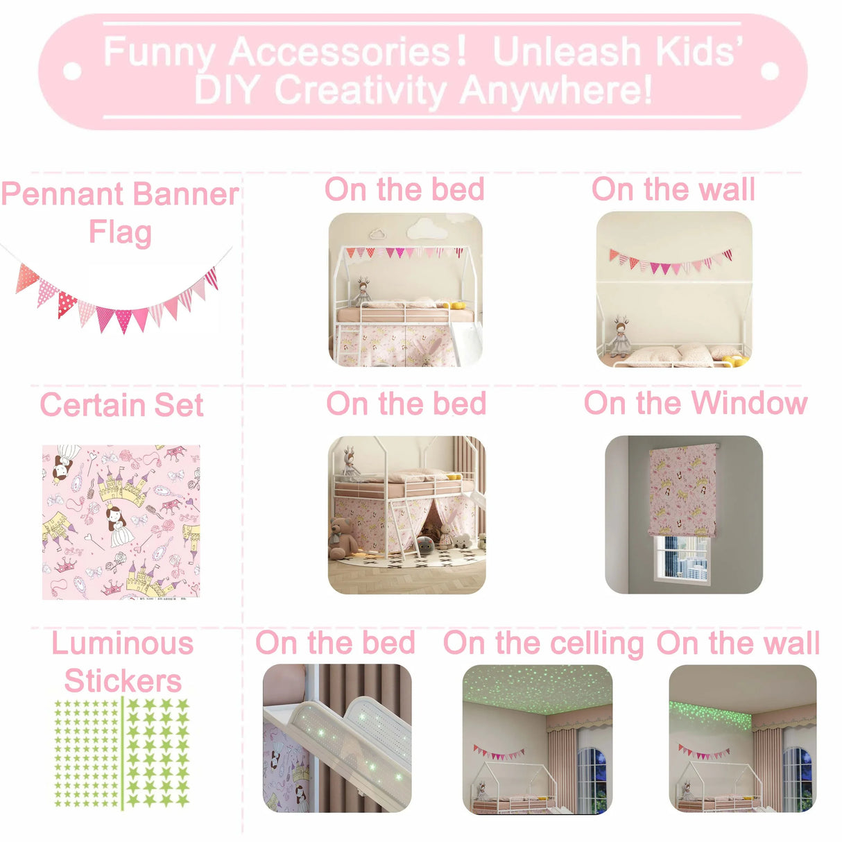 Twin Metal Junior House Bunk Bed With Slide and Curtain - Omega Lifestyles