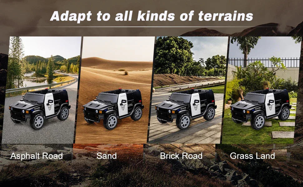 Electric Ride-On Car With Remote Control And Music - Omega Lifestyles