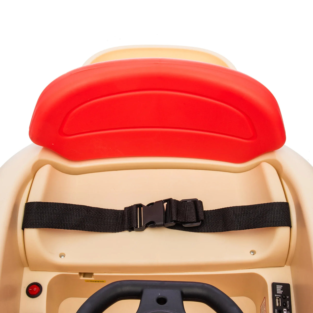 12V Kids Electric Ride-On Hamburger Car With Bluetooth - Omega Lifestyles