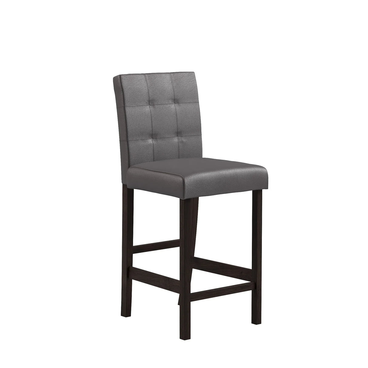 Transitional Casual Solid Wood Dining Table With 4 Stools Set - Omega Lifestyles