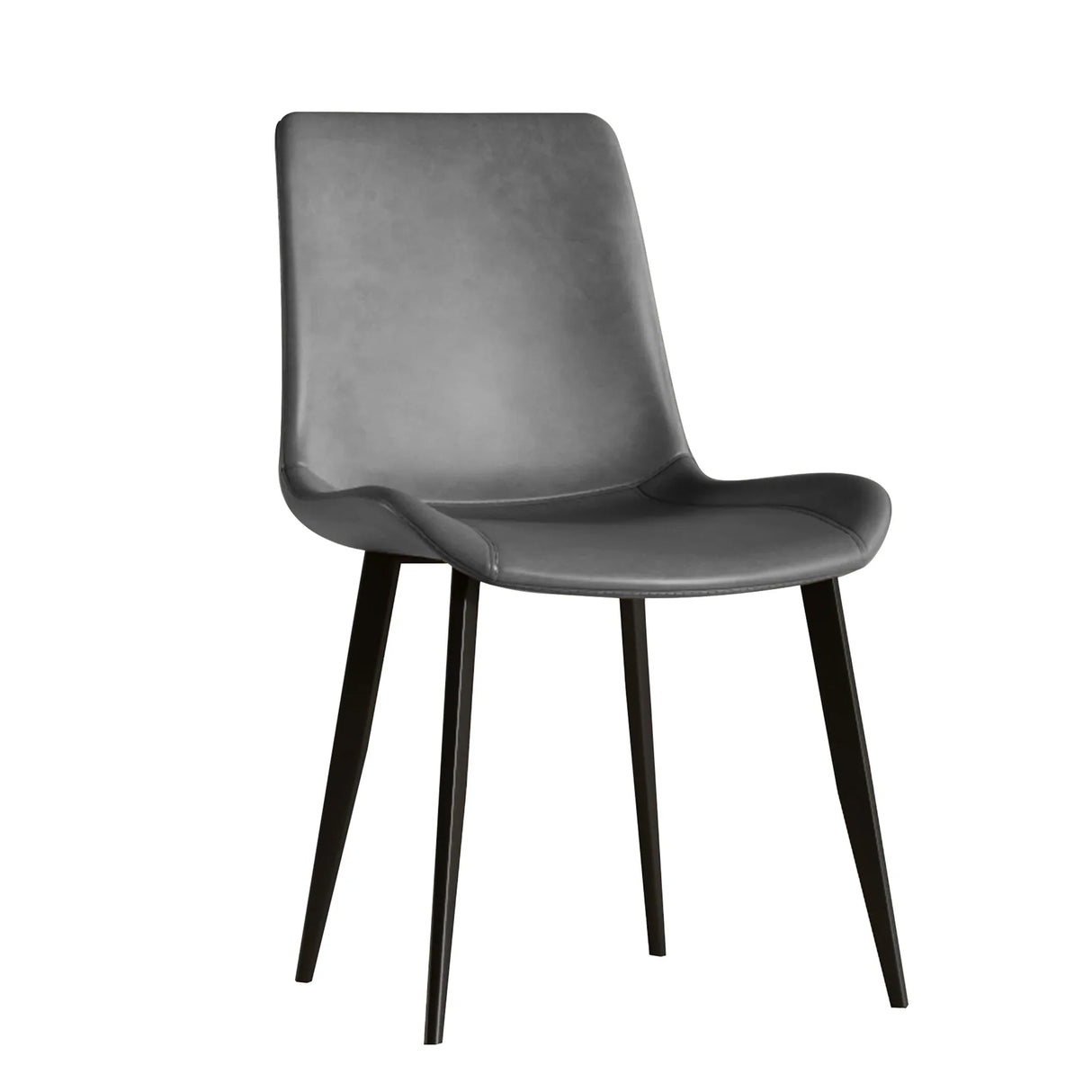 Modern PU Leather Ergonomic Dining Chairs Set of 4 - Omega Lifestyles