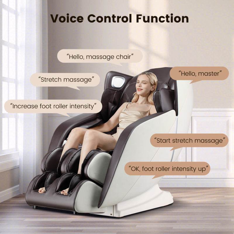 Provox 27-Comfort Full Body Massage Chair with SL Track Airbags Heating