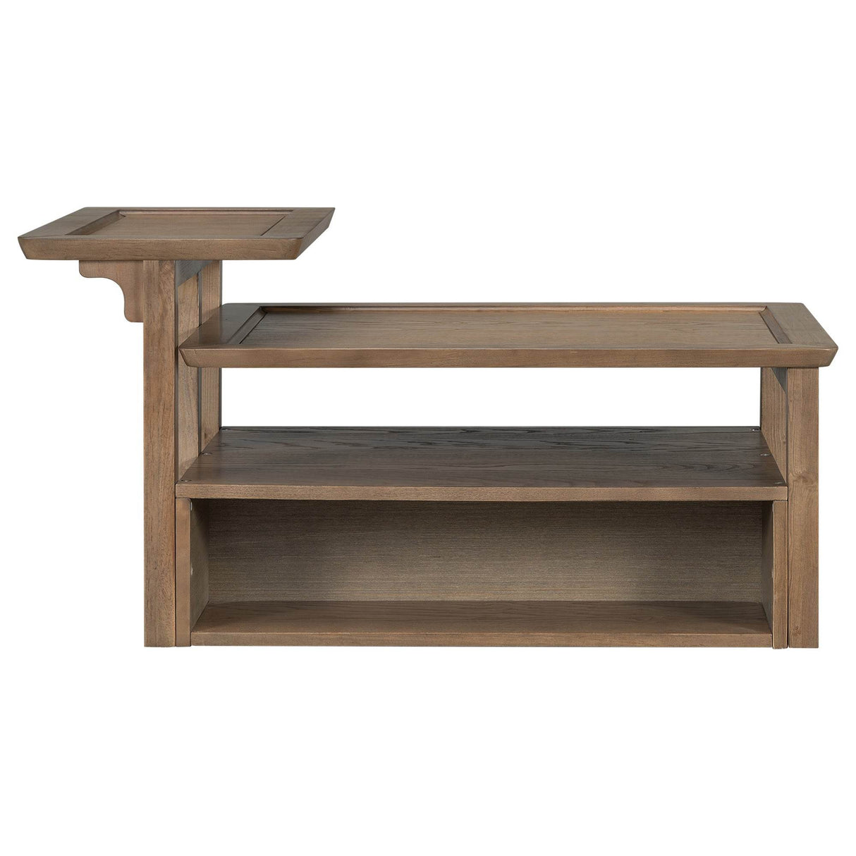 Modern Dark Brown MDF Coffee Table With Storage Drawer - Sleep Galleria