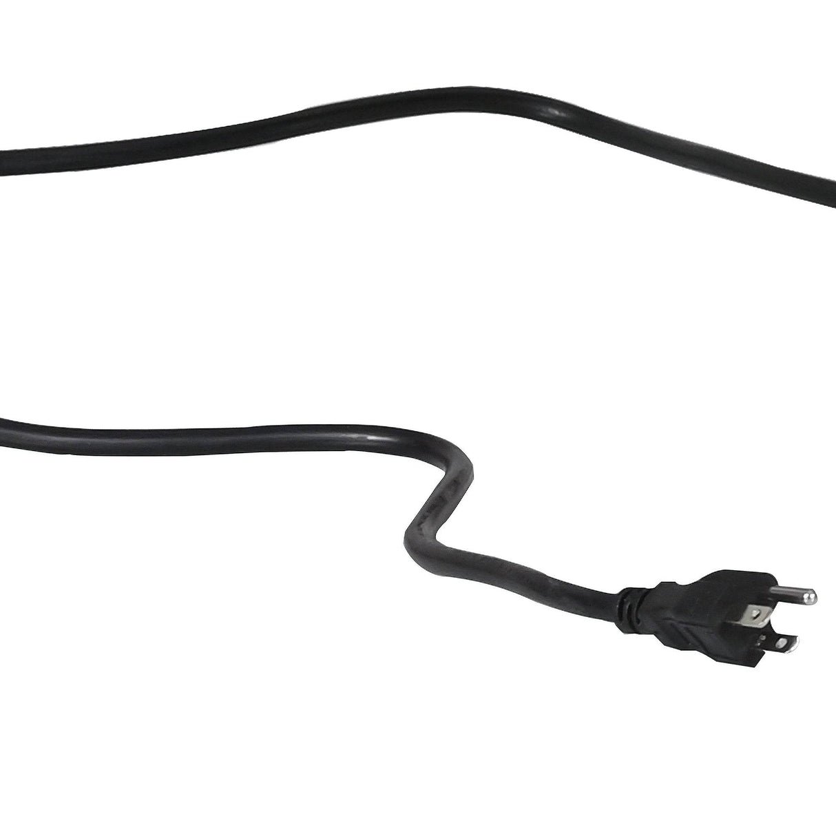 Mid-Century Modern Black Fluted Coffee Table With Charging Station - Sleep Galleria