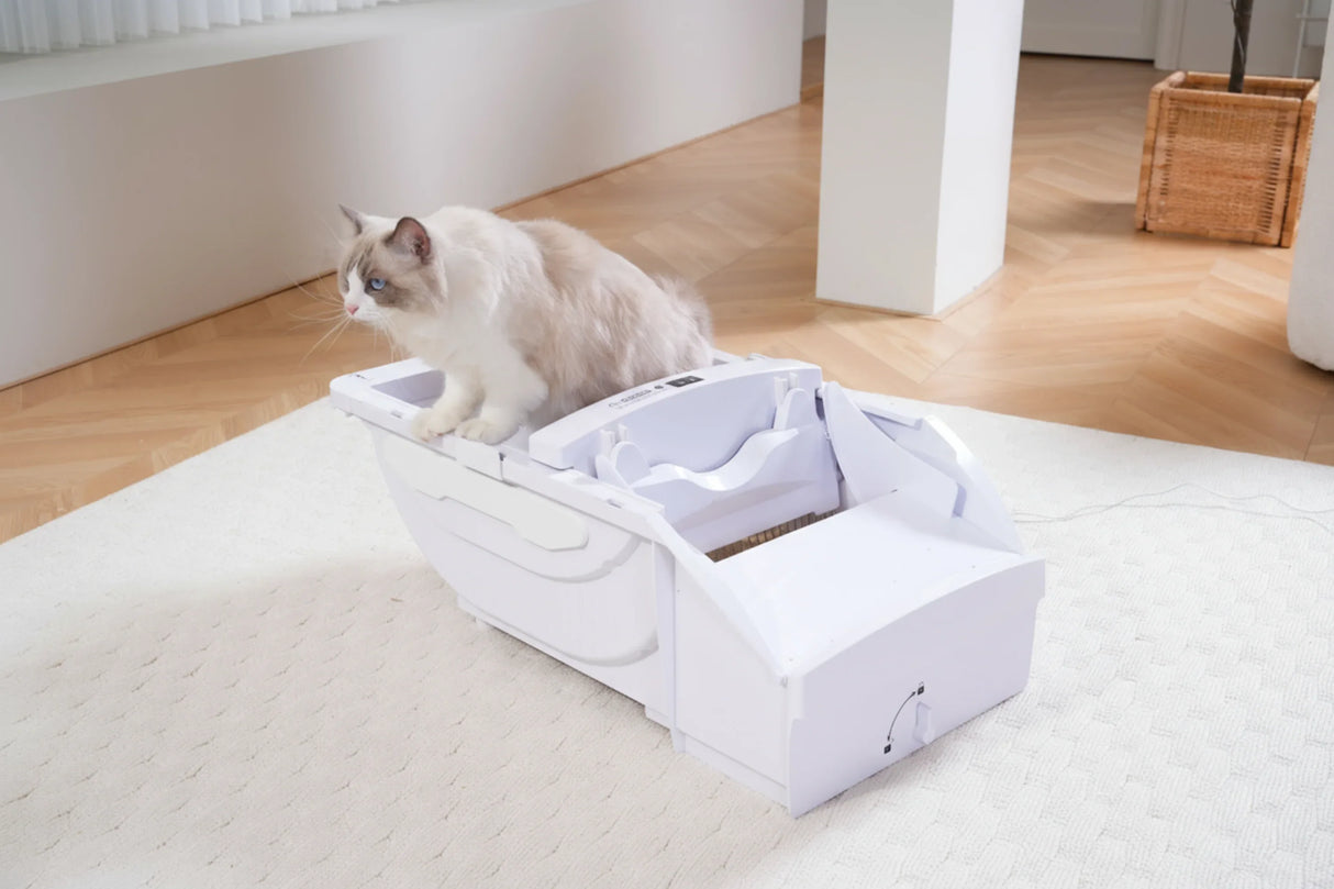 Smart Automatic Self-Cleaning Cat Litter Box - Omega Lifestyles