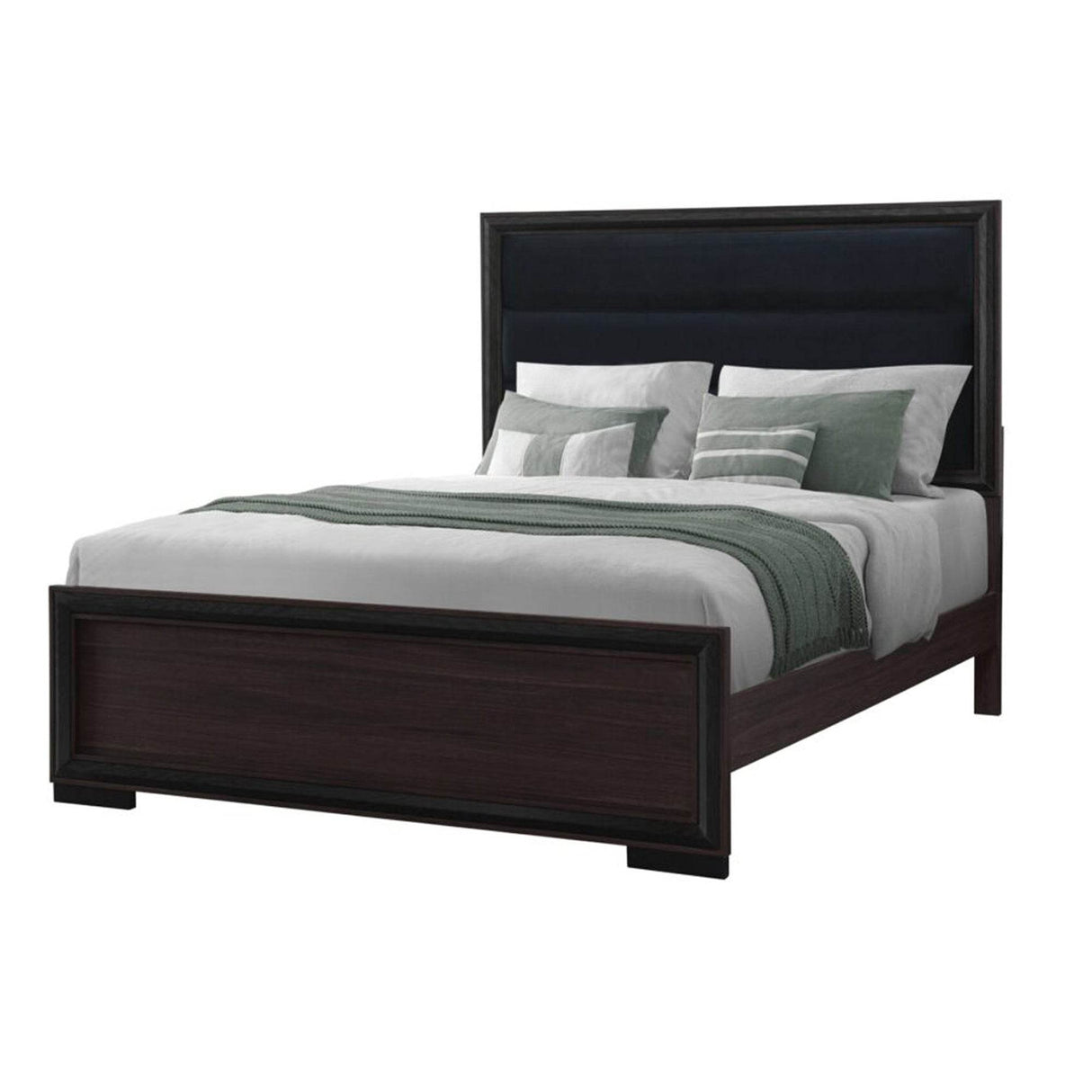 Adelaide Queen Solid Wood Upholstered Bed Frame - Omega Lifestyles