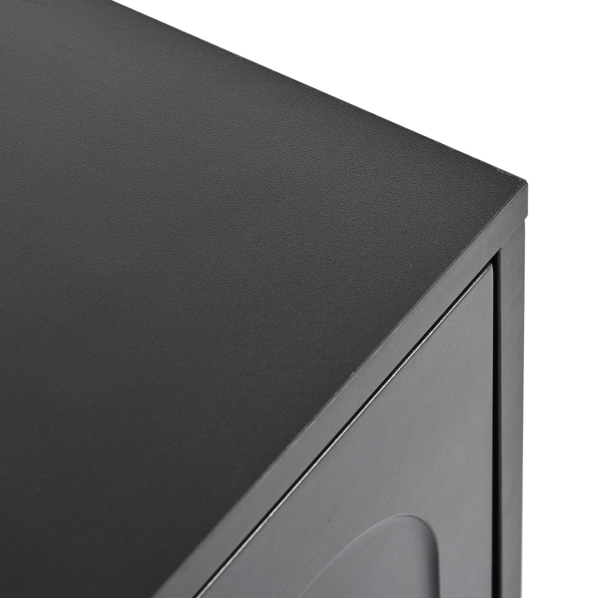 Smart LED Bluetooth Black Particle Board TV Stand - Sleep Galleria