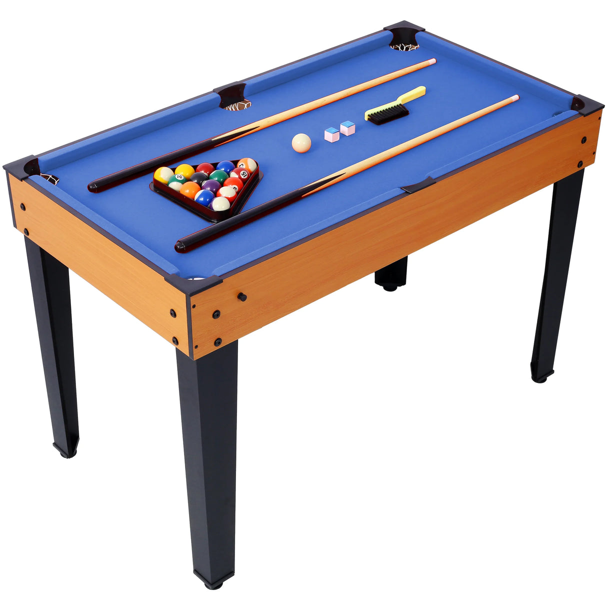 5-In-1 Multi-Game Table With Billiards Foosball Basketball - Omega Lifestyles