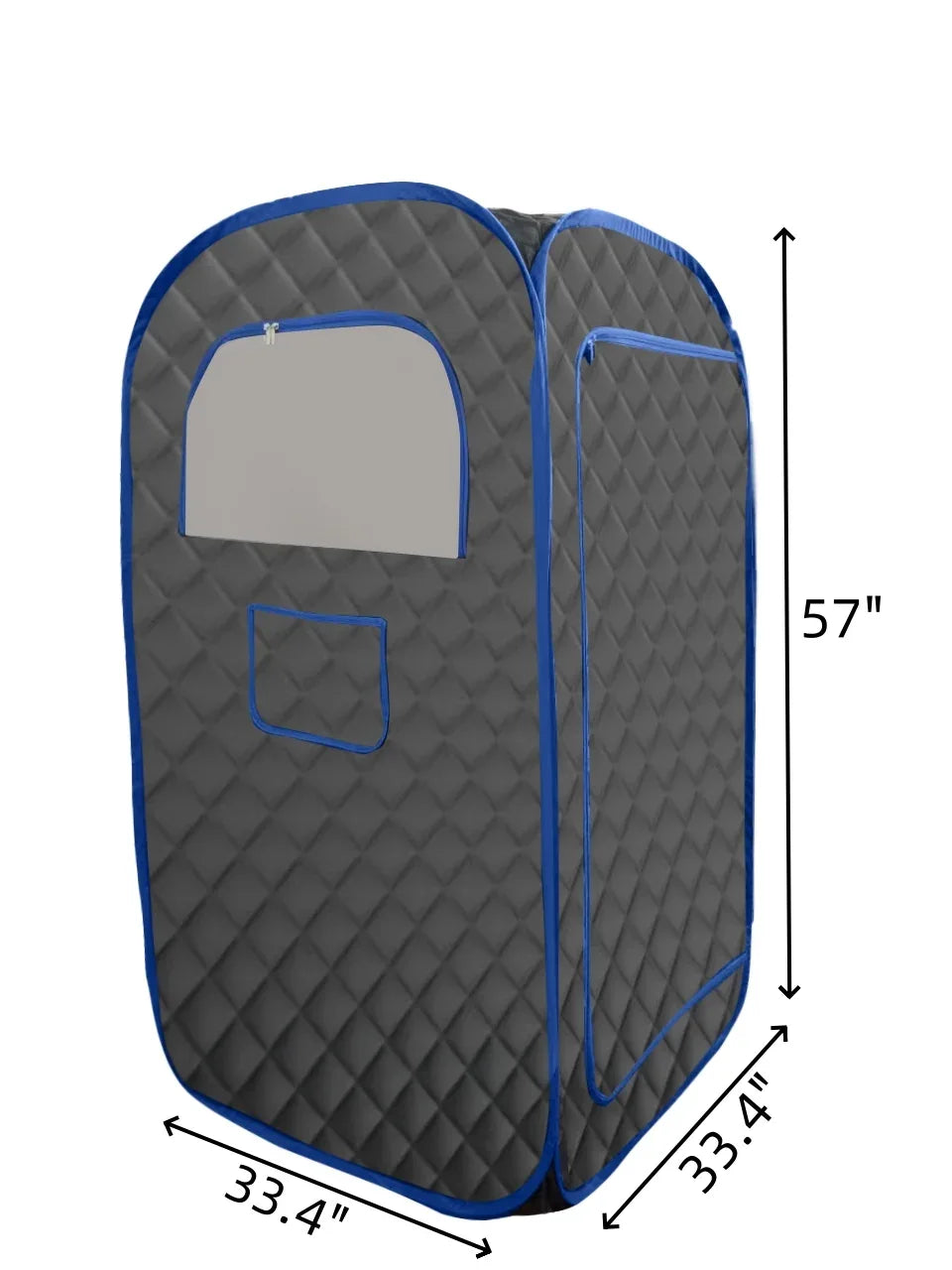 Portable Steam Sauna Tent With Folding Chair and Remote - Omega Lifestyles