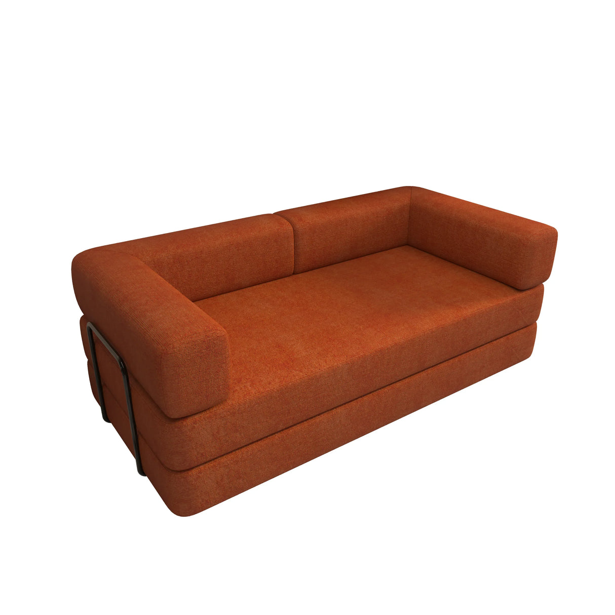 Convertible Corduroy Memory Foam Sofa Bed Couch - Omega Lifestyles