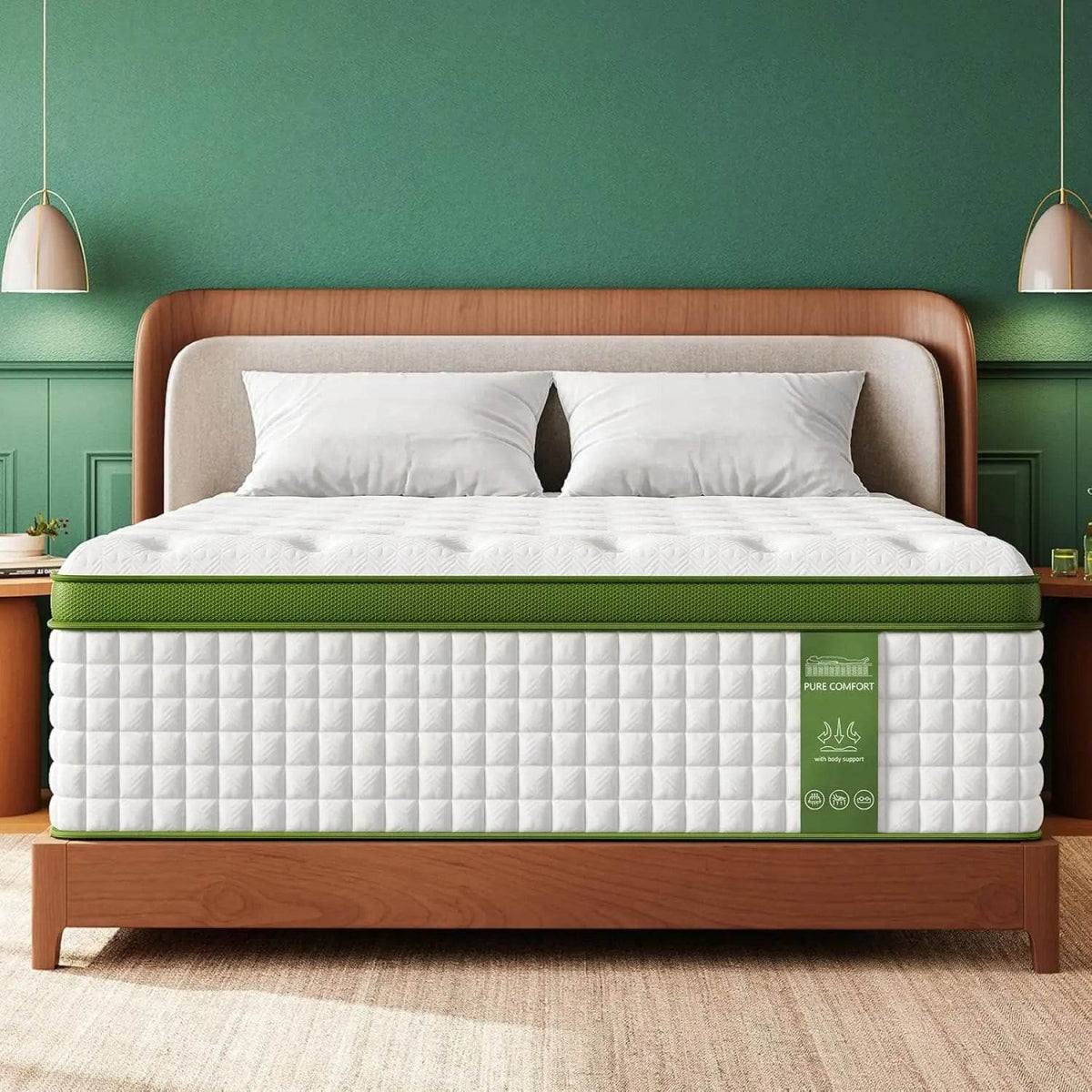 12-Inch Gel Memory Foam Hybrid Mattress - Sleep Galleria
