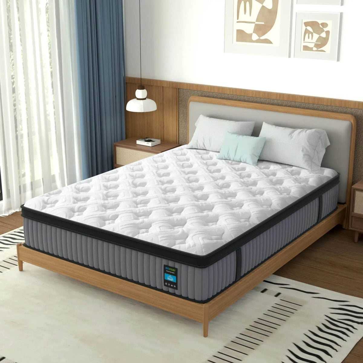Hybrid Memory Foam Pocket Spring Mattress - Sleep Galleria
