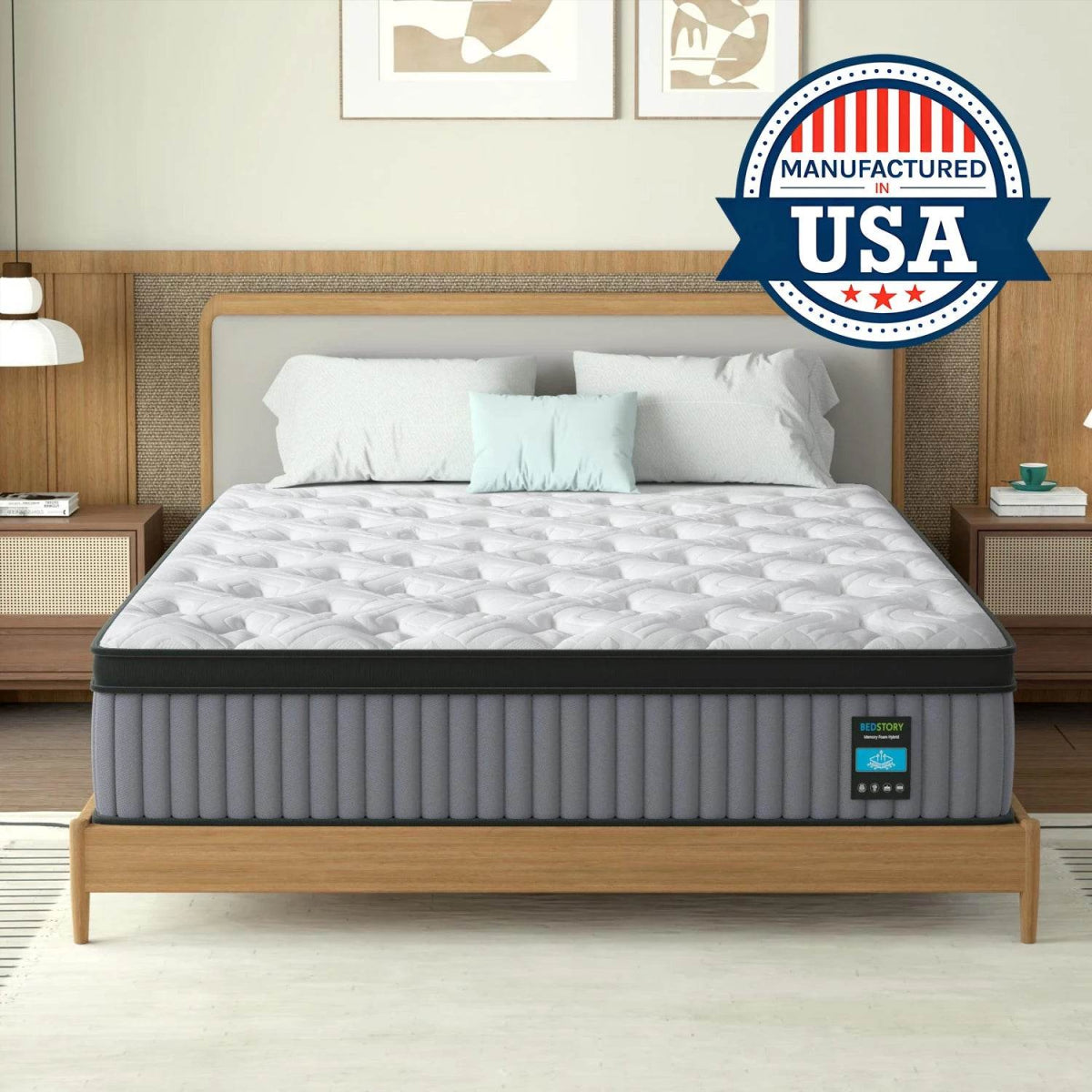 Hybrid Memory Foam Pocket Spring Mattress - Sleep Galleria