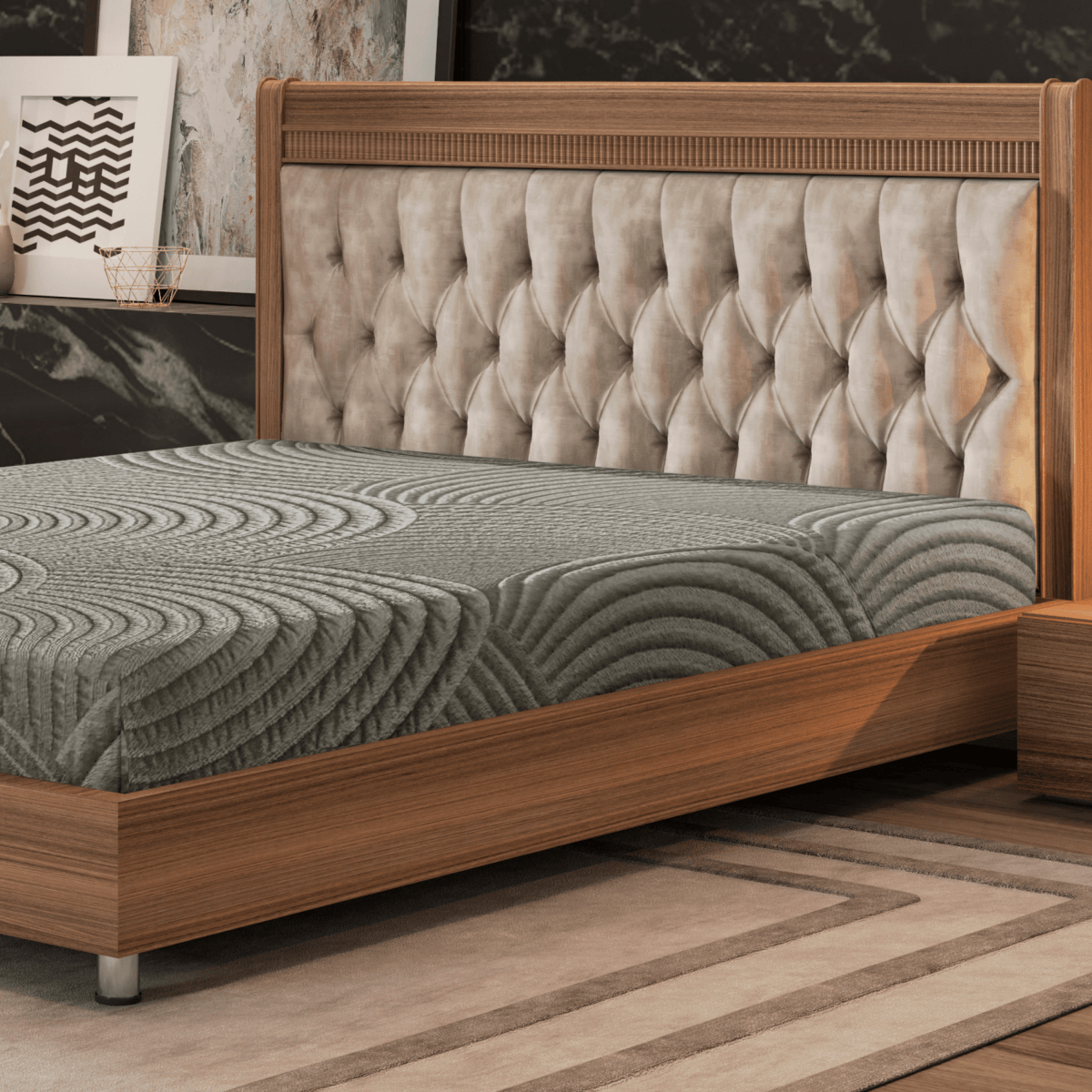 8-Inch Firm Gel-Infused Cooling Memory Foam Mattress - Sleep Galleria