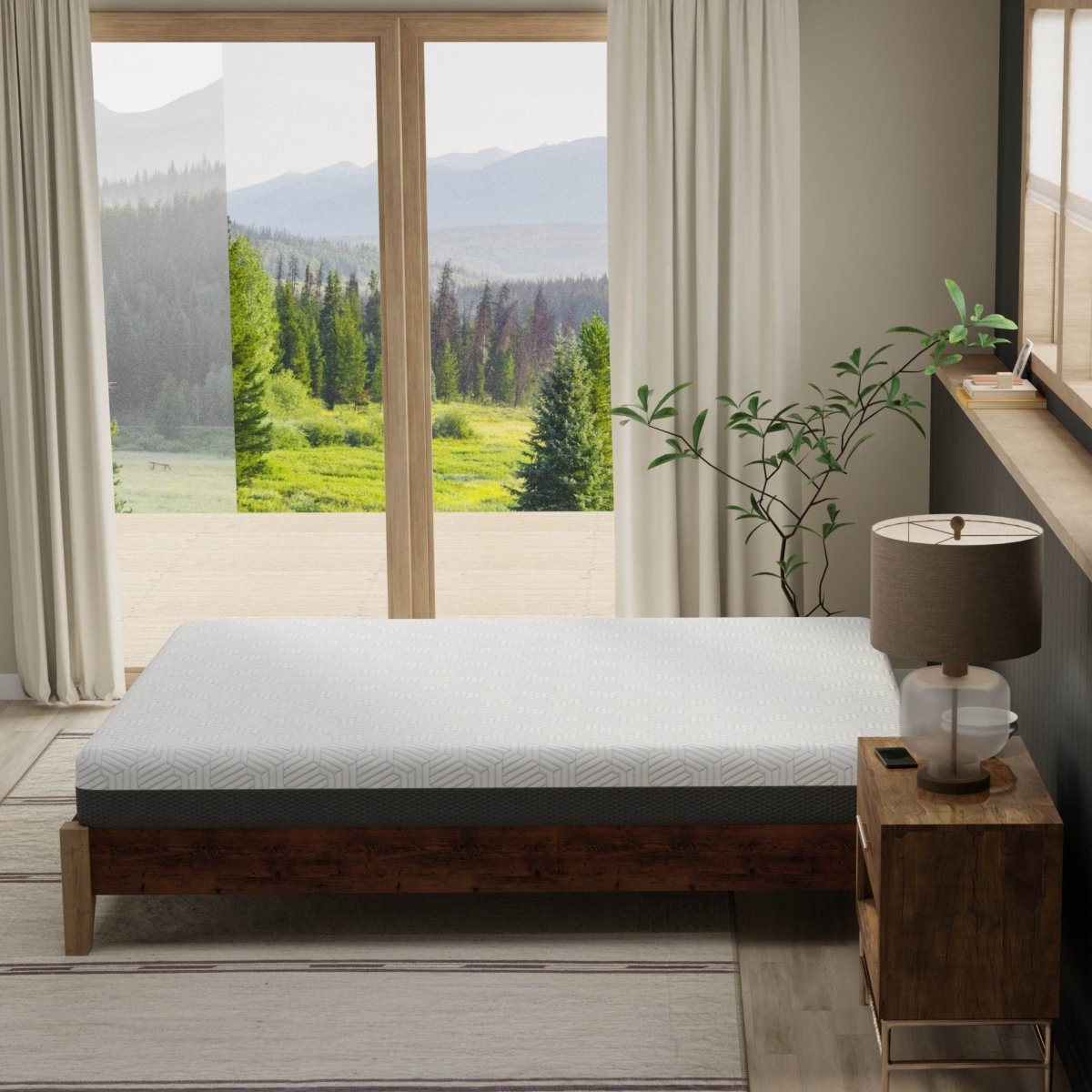 8-Inch Firm Phase Change Cooling Memory Foam Mattress - Sleep Galleria