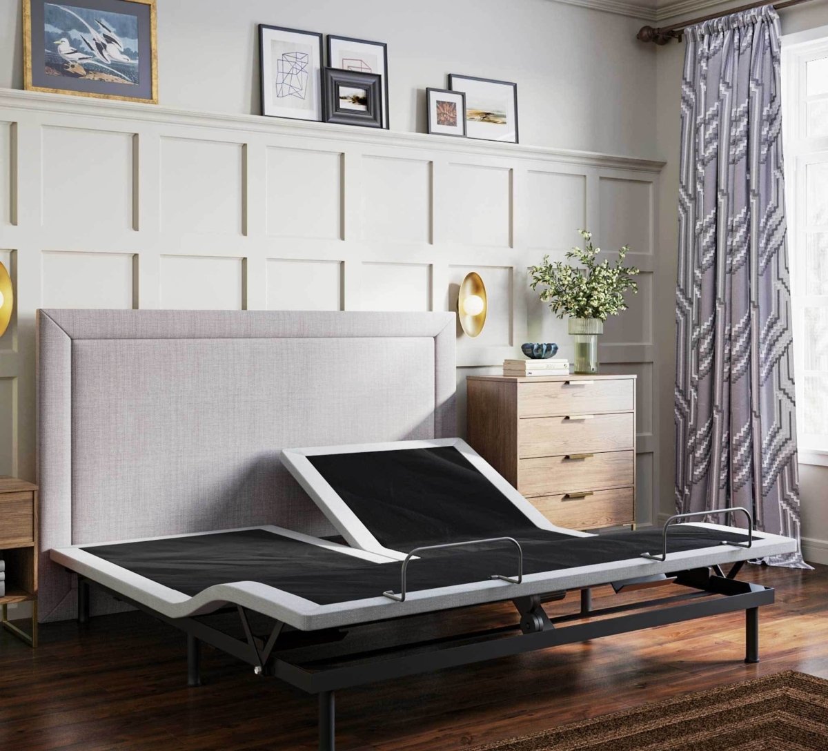 Adjustable Base Bed Frame With Head And Foot Motor - Sleep Galleria