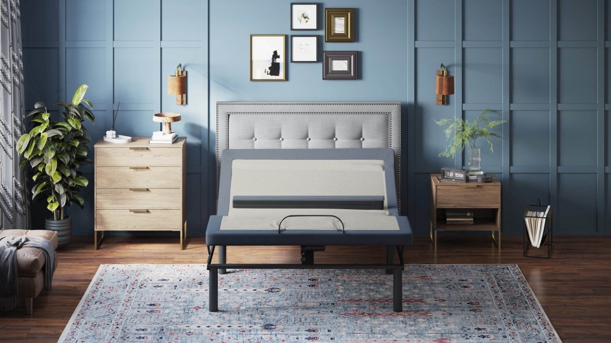 Adjustable Base With Head Foot Tilt And Lumbar Massage - Sleep Galleria