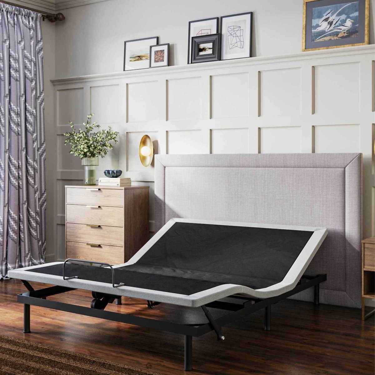 Adjustable Steel California King Bed Base With Remote - Sleep Galleria