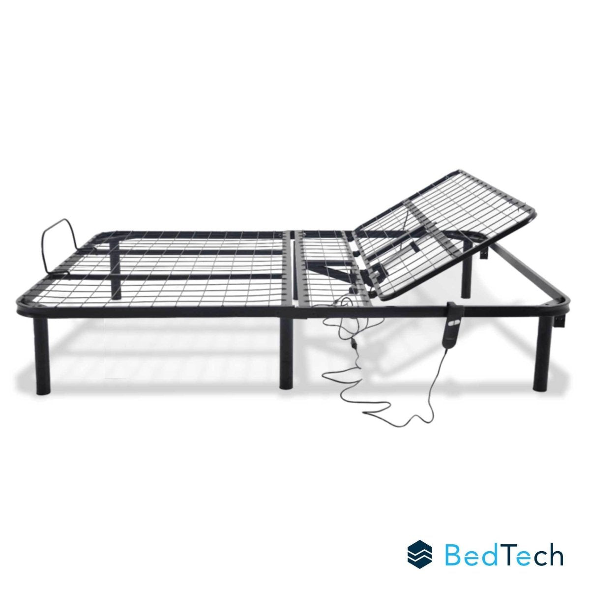 Adjustable Steel King Bed Base With Head Position Control - Sleep Galleria