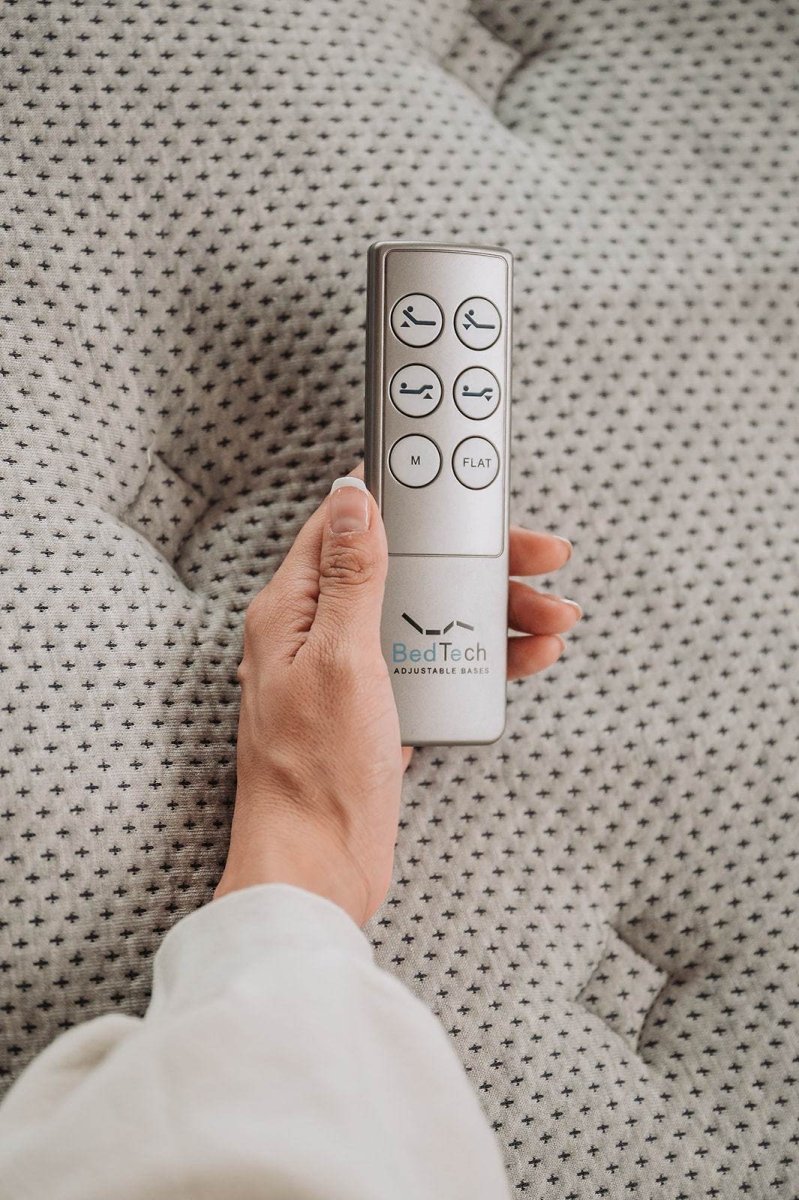 Electric Adjustable Bed Base With Wireless Remote Control - Sleep Galleria