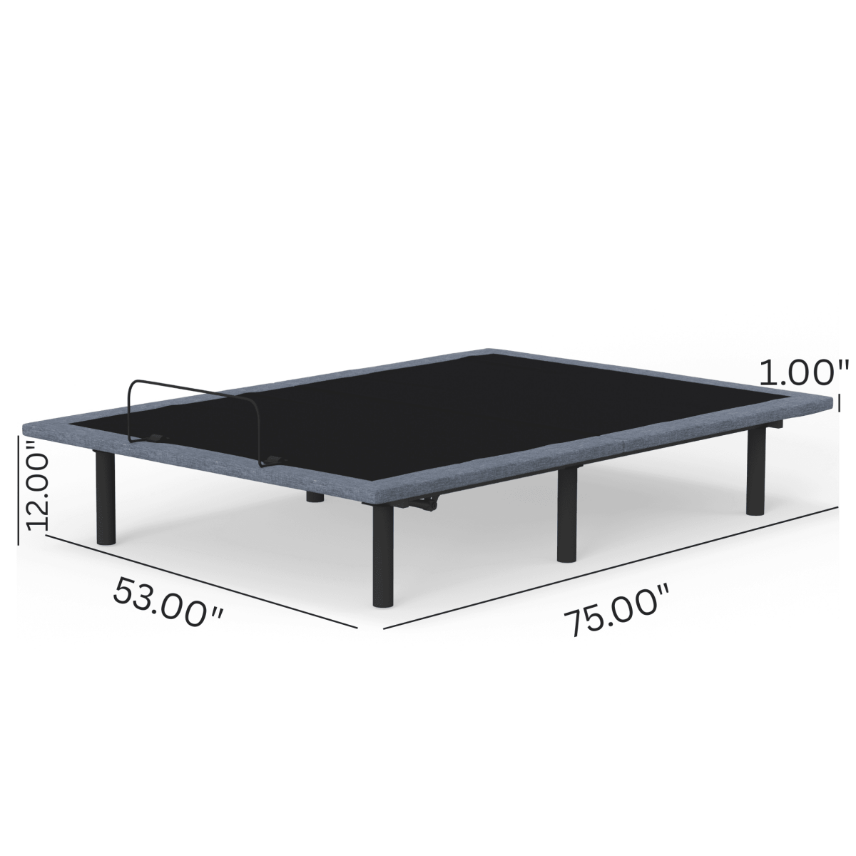 Full Adjustable Steel Bed Base With Head And Foot Adjustment - Sleep Galleria