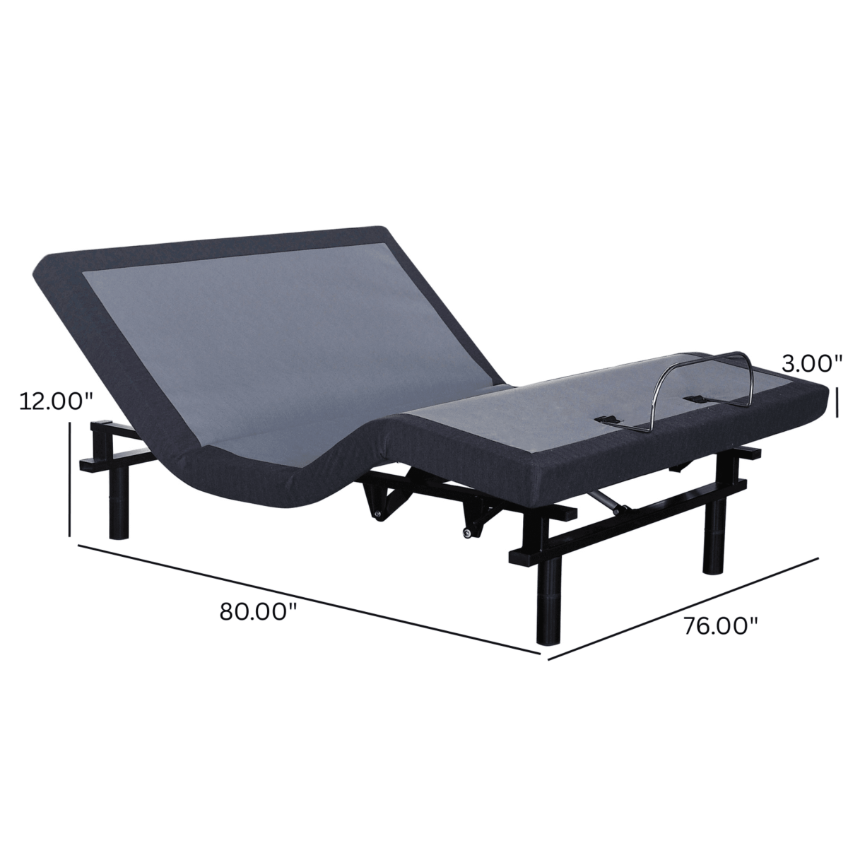 King Adjustable Bed Base With Wireless Remote Control - Sleep Galleria