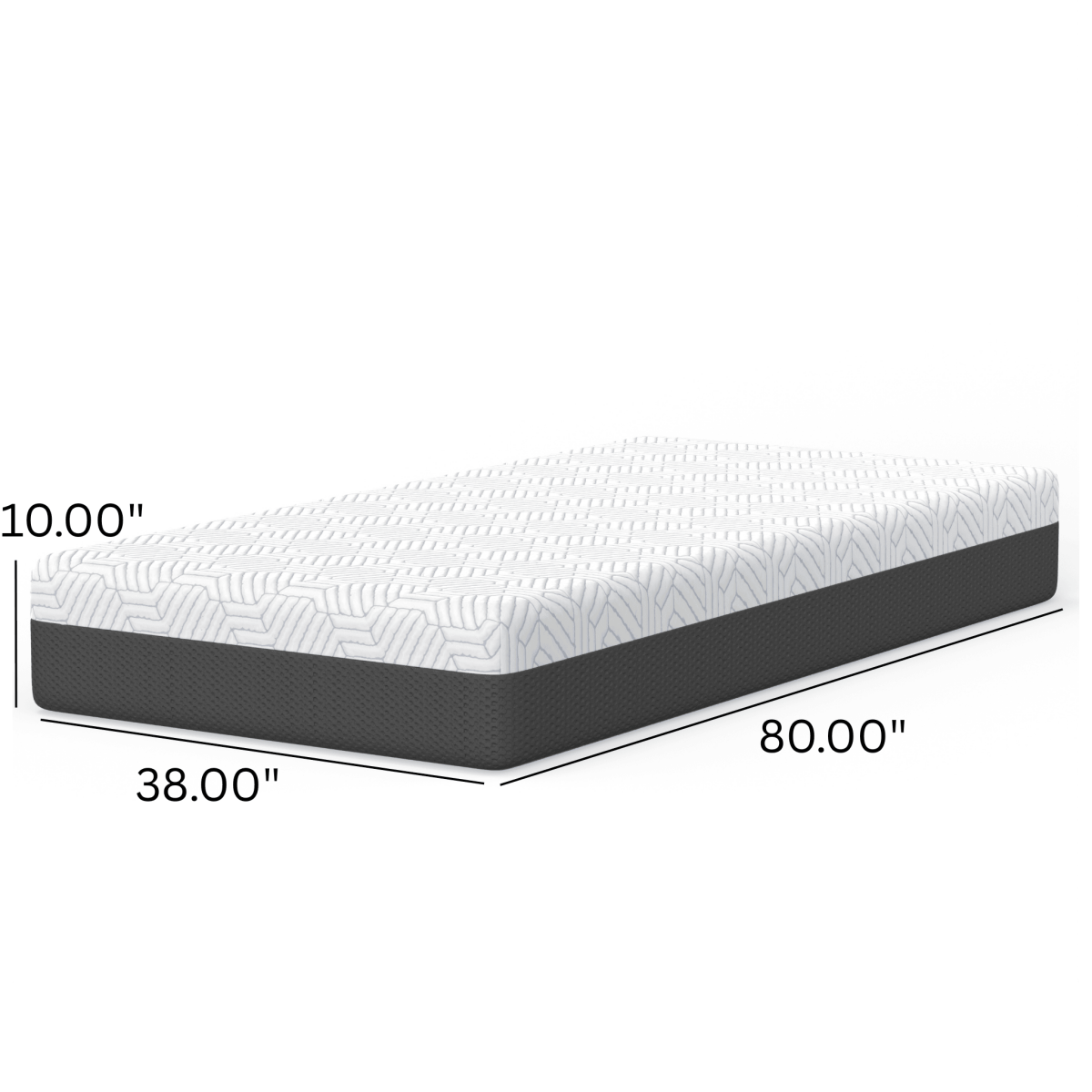 Medium 10-Inch Cooling Memory Foam Mattress - Sleep Galleria