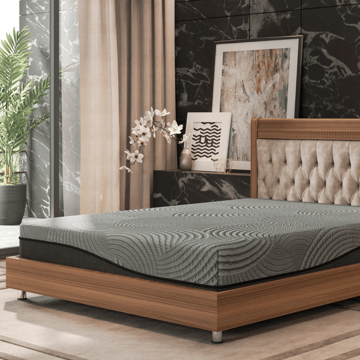 Medium 10-Inch Gel Max Cooling Memory Foam Mattress - Sleep Galleria