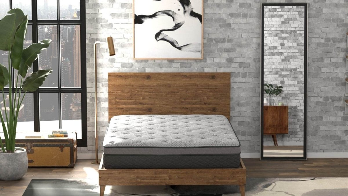 Medium 12-Inch Hybrid Pocket Coil Memory Foam Mattress - Sleep Galleria