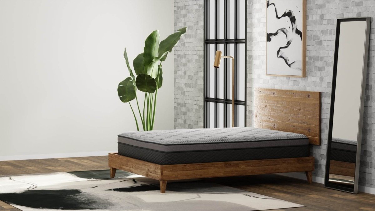 Medium 12-Inch Hybrid Pocket Coil Memory Foam Mattress - Sleep Galleria