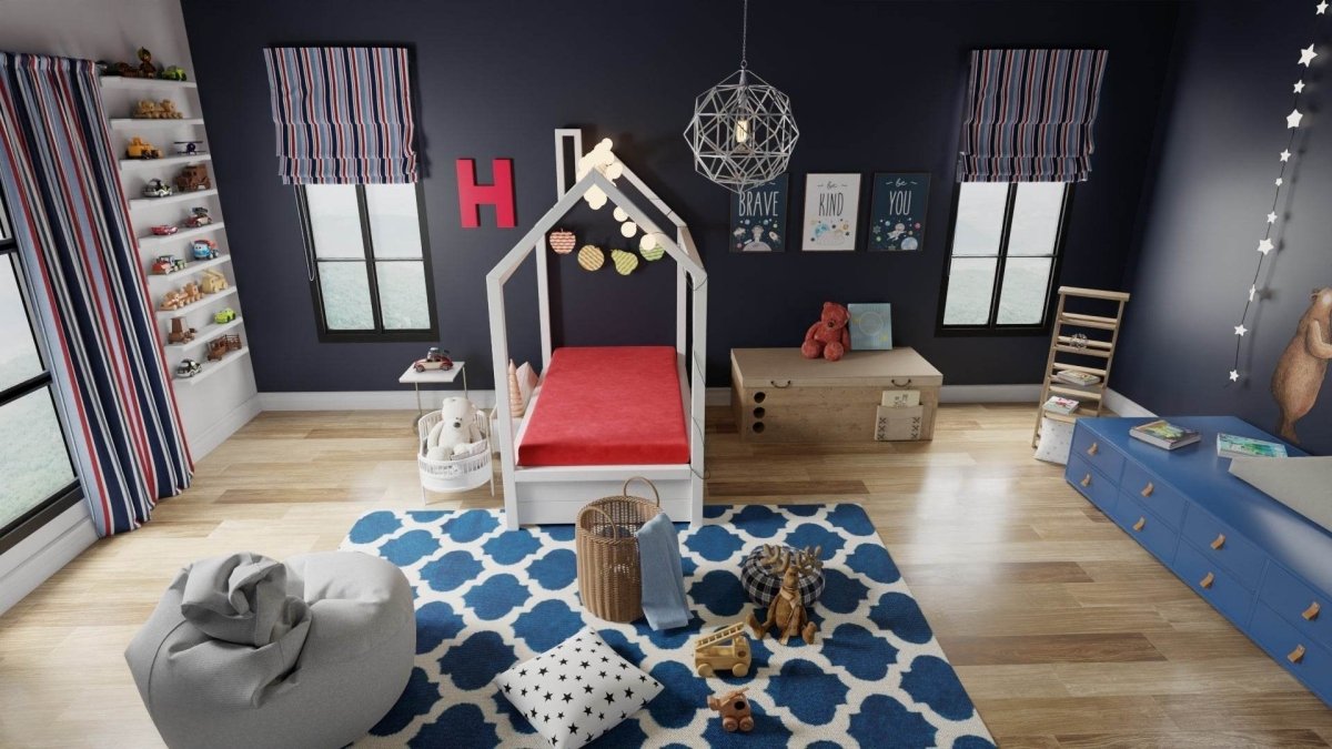 Medium 5-Inch Foam Kids Pedic Full Mattress - Sleep Galleria