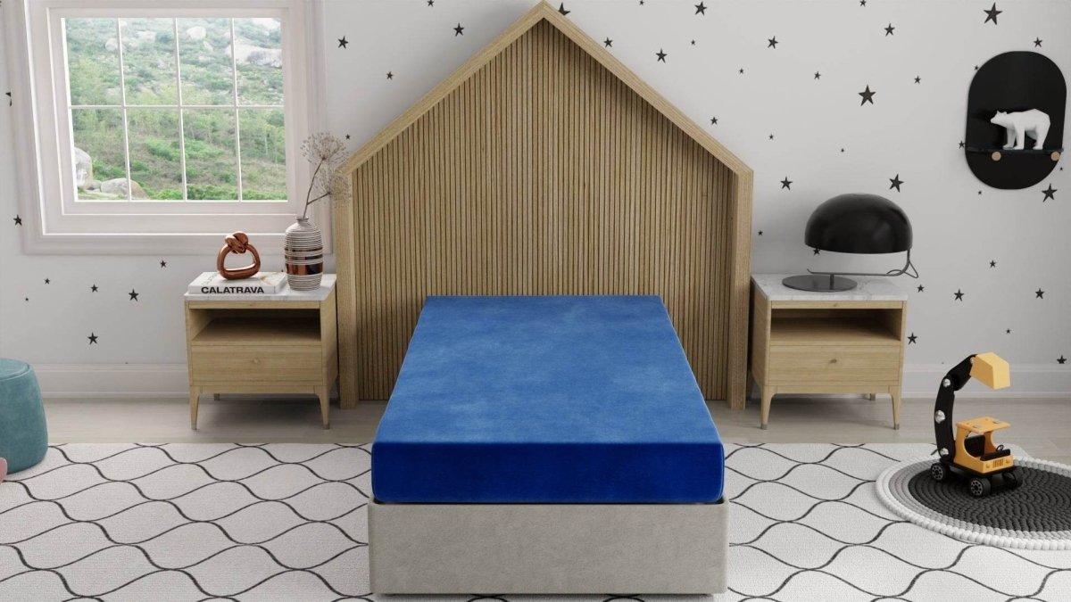 Medium 7-Inch Waterproof Foam Kids Pedic Mattress - Sleep Galleria