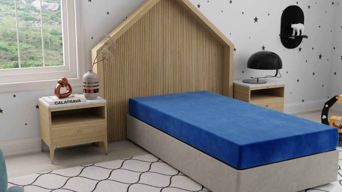 Medium 7-Inch Waterproof Foam Kids Pedic Mattress - Sleep Galleria