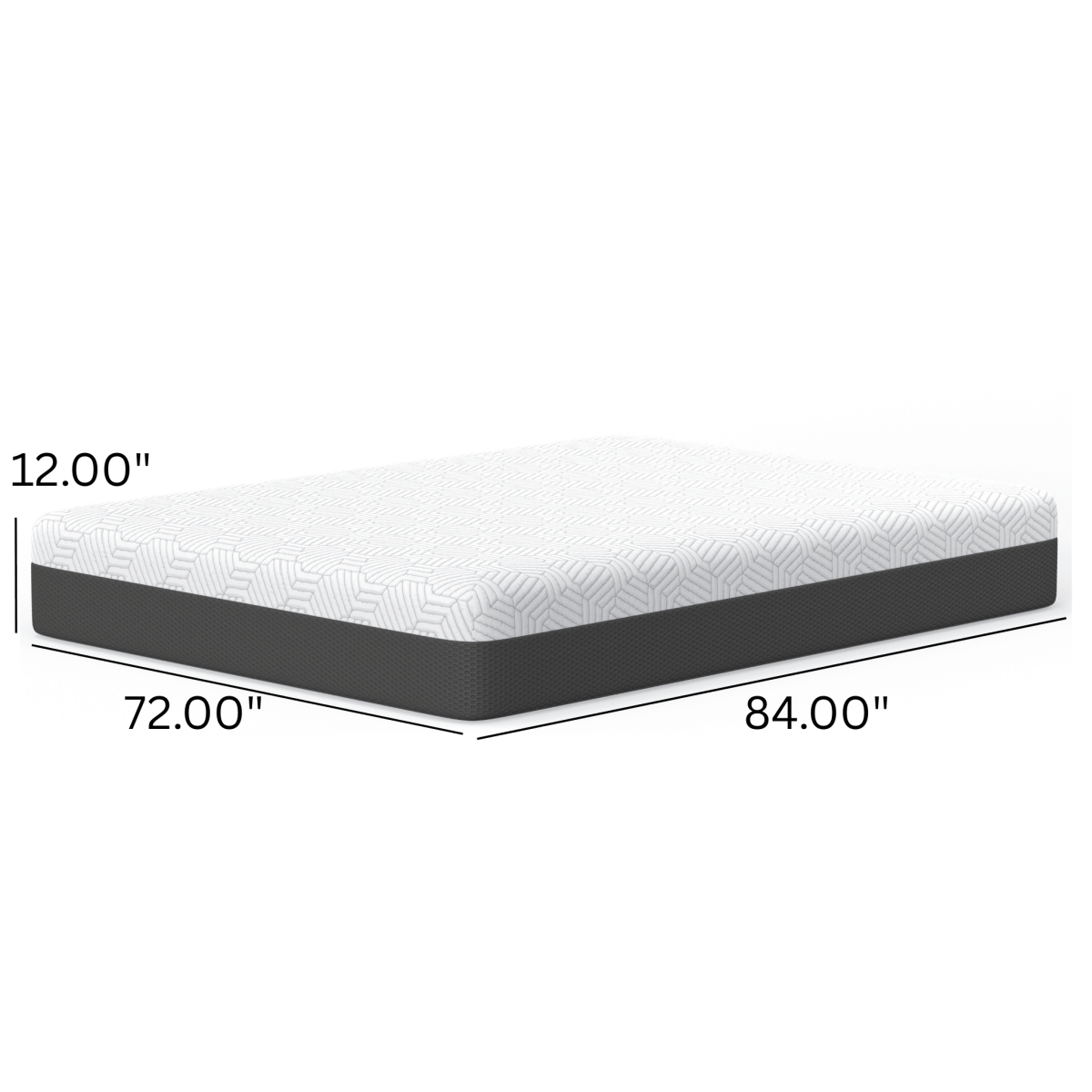 Soft 12-Inch Cooling Memory Foam Mattress - Sleep Galleria
