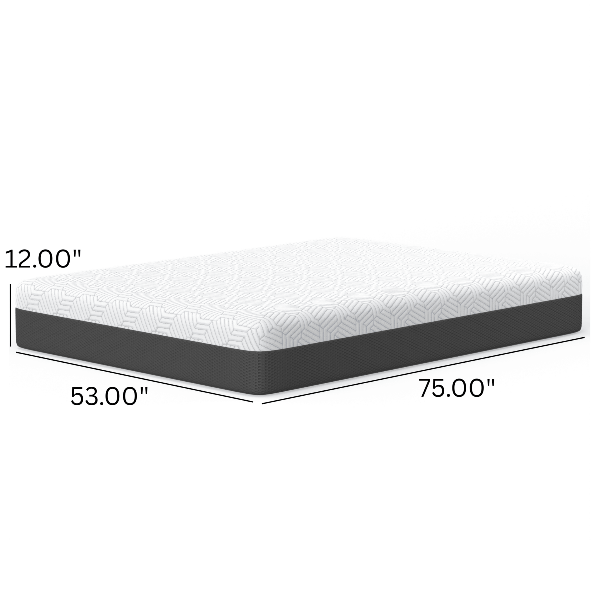 Soft 12-Inch Cooling Memory Foam Plush Mattress - Sleep Galleria