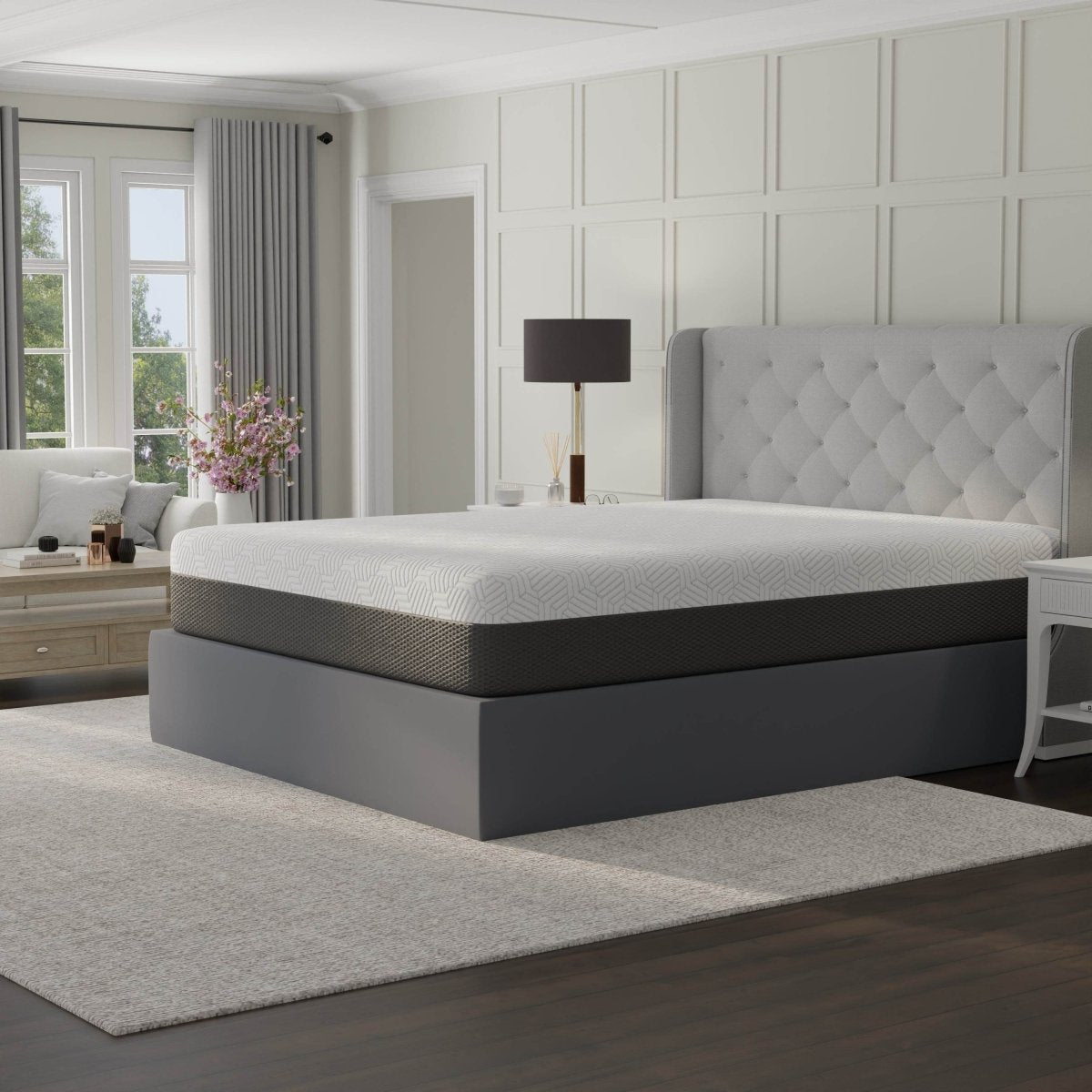 Soft 12-Inch Cooling Memory Foam Plush Mattress - Sleep Galleria