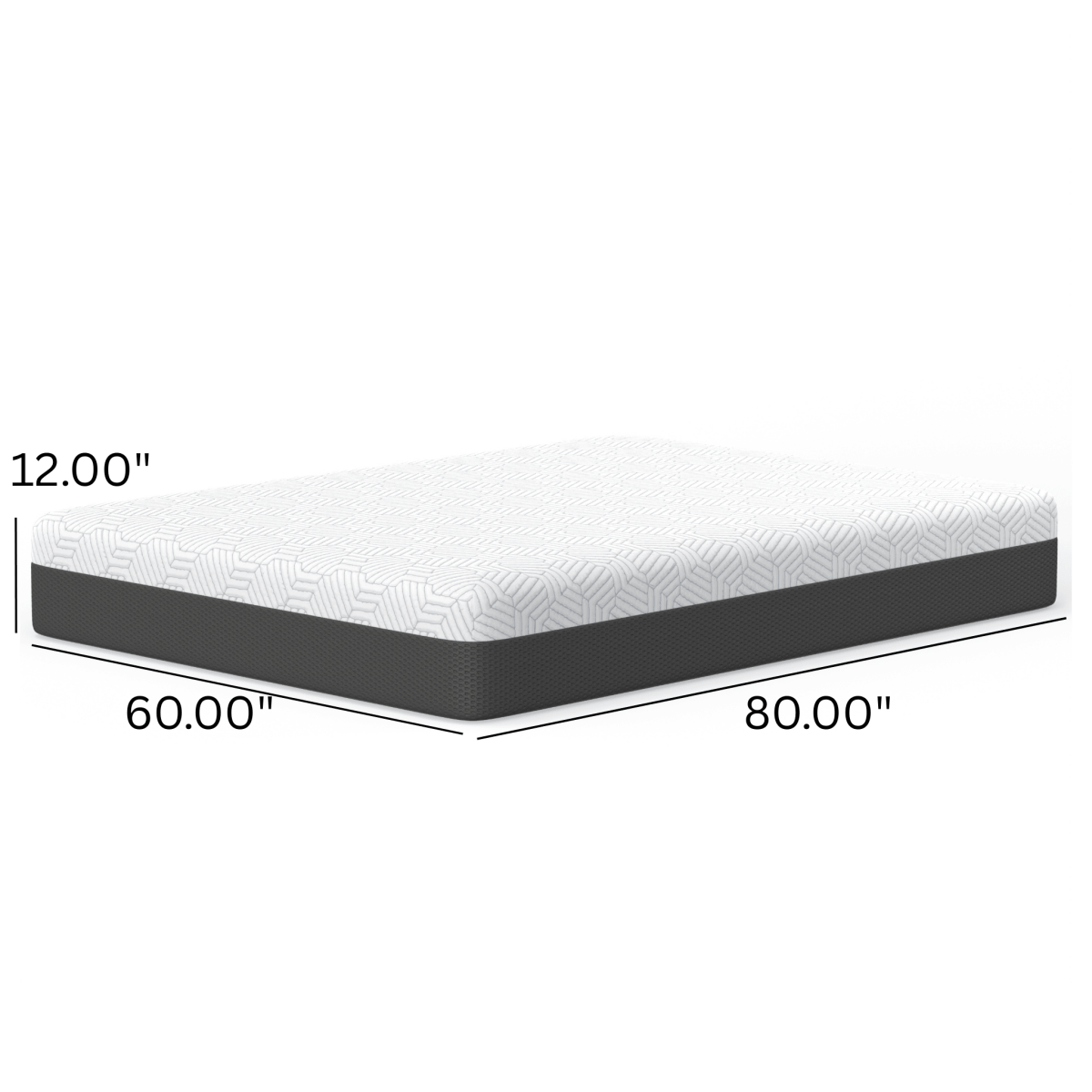 Soft 12-Inch Cooling Memory Foam Plush Mattress - Sleep Galleria