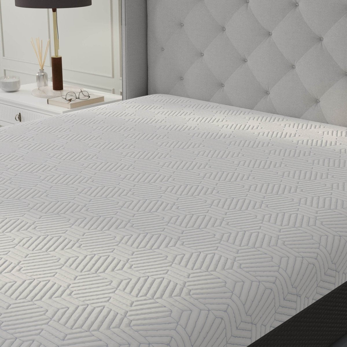 Soft 12-Inch Cooling Memory Foam Plush Mattress - Sleep Galleria