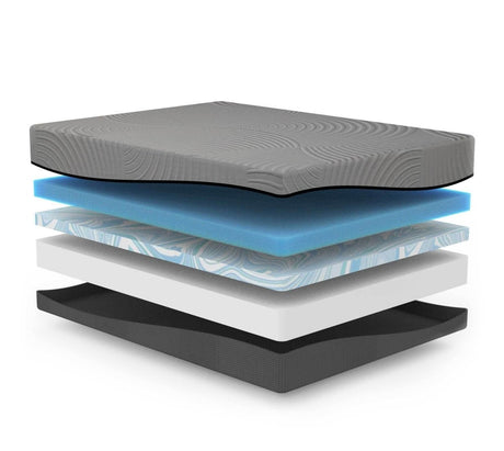 Soft 12-Inch Gel-Infused Cooling Memory Foam Mattress - Sleep Galleria