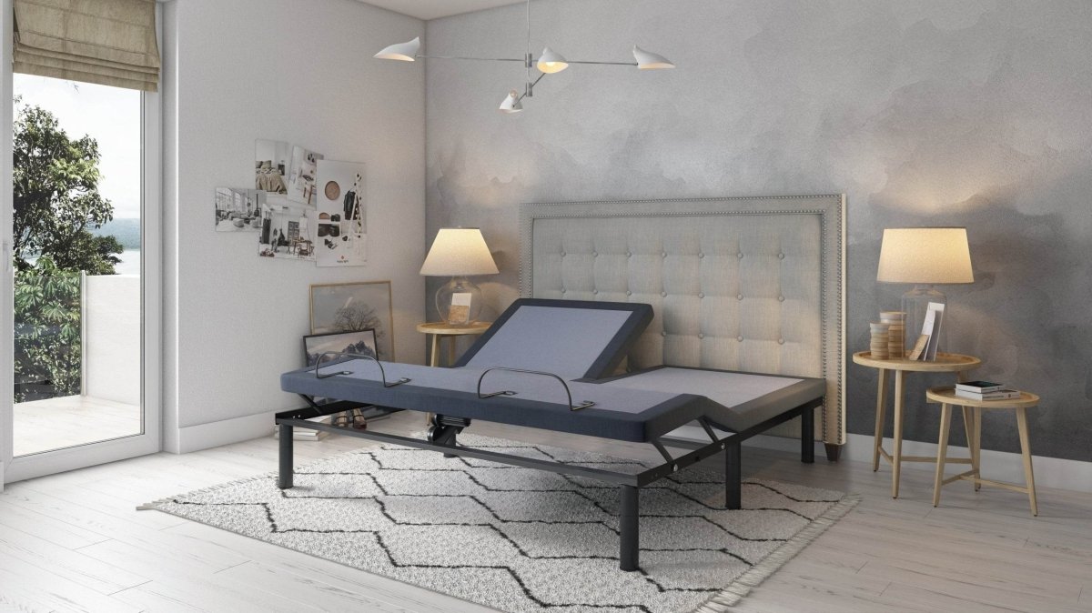 Split Top Queen Adjustable Base With Massage and USB Ports - Sleep Galleria