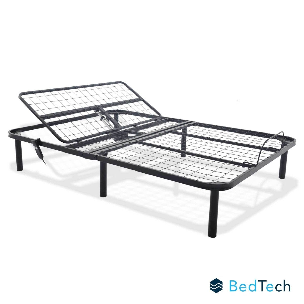 Twin XL Adjustable Steel Bed Base With Head Adjustment - Sleep Galleria