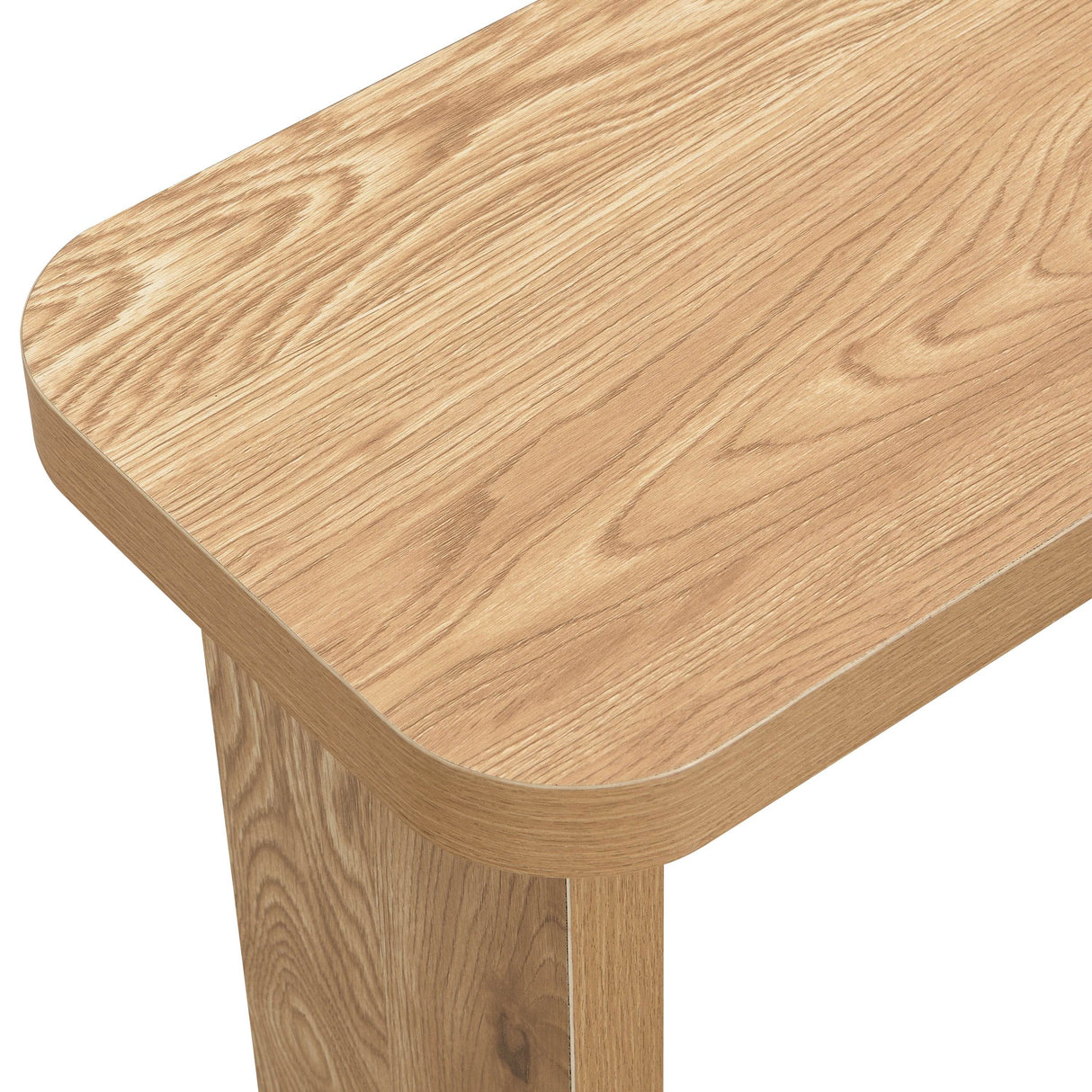 L-Shaped Oak MDF Detachable Farmhouse Coffee Table - Sleep Galleria