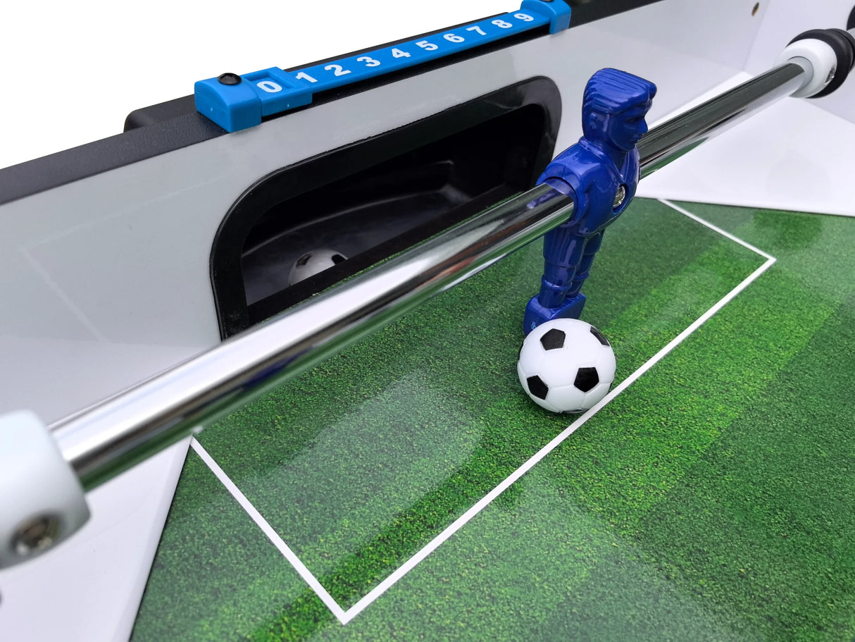 5-Foot MDF Steel Foosball Soccer Football Game Table - Omega Lifestyles