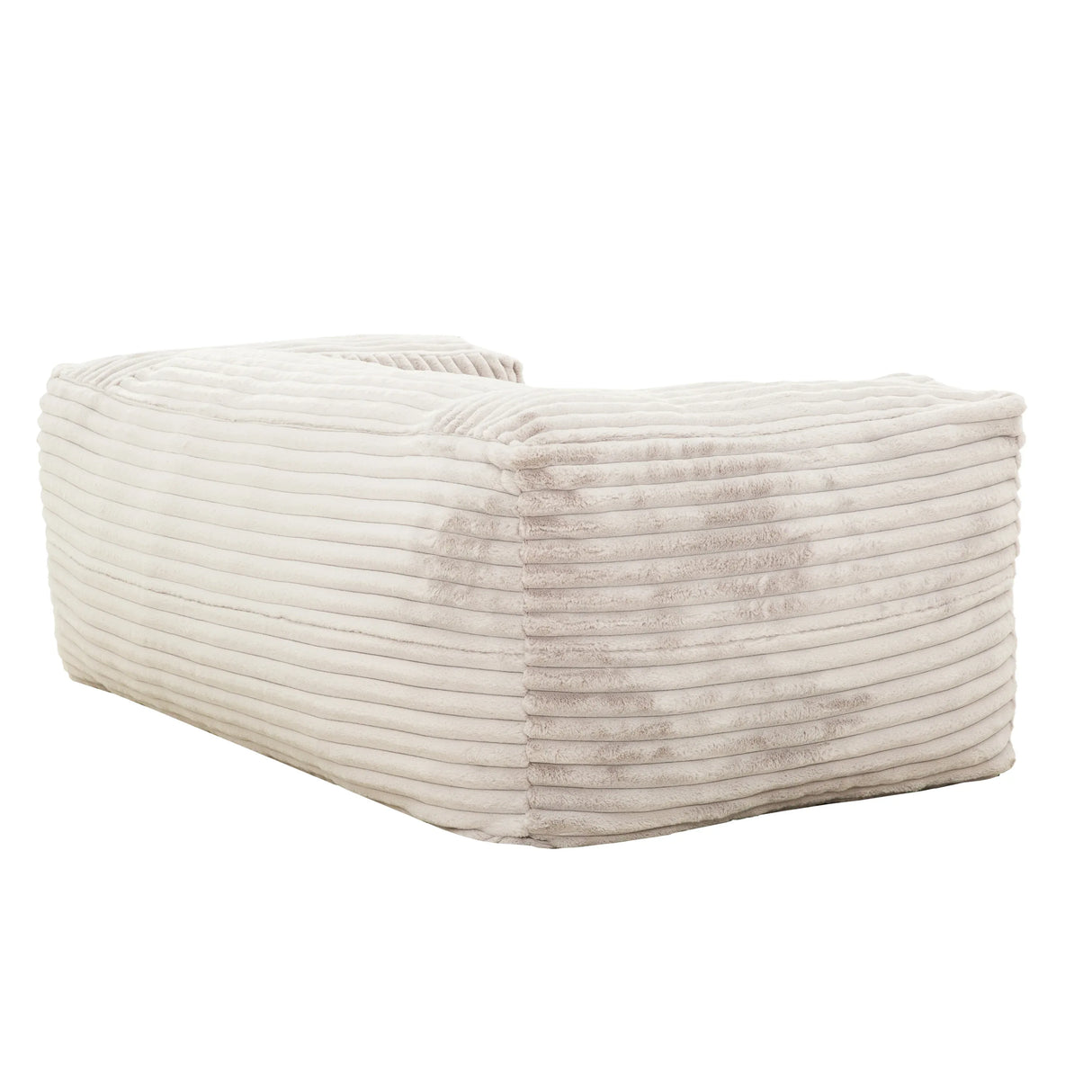 Contemporary Soft Memory Foam Bean Bag Sofa 71 Inch - Omega Lifestyles