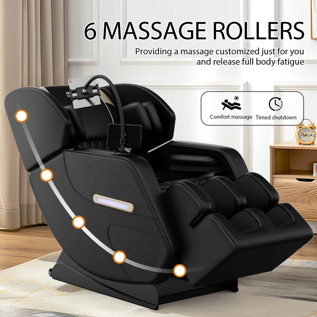 Zero Gravity Full-Body Air Compression Massage Chair - Omega Lifestyles