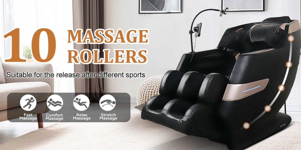 Zero Gravity Full Body Heated Airbag Massage Chair - Omega Lifestyles