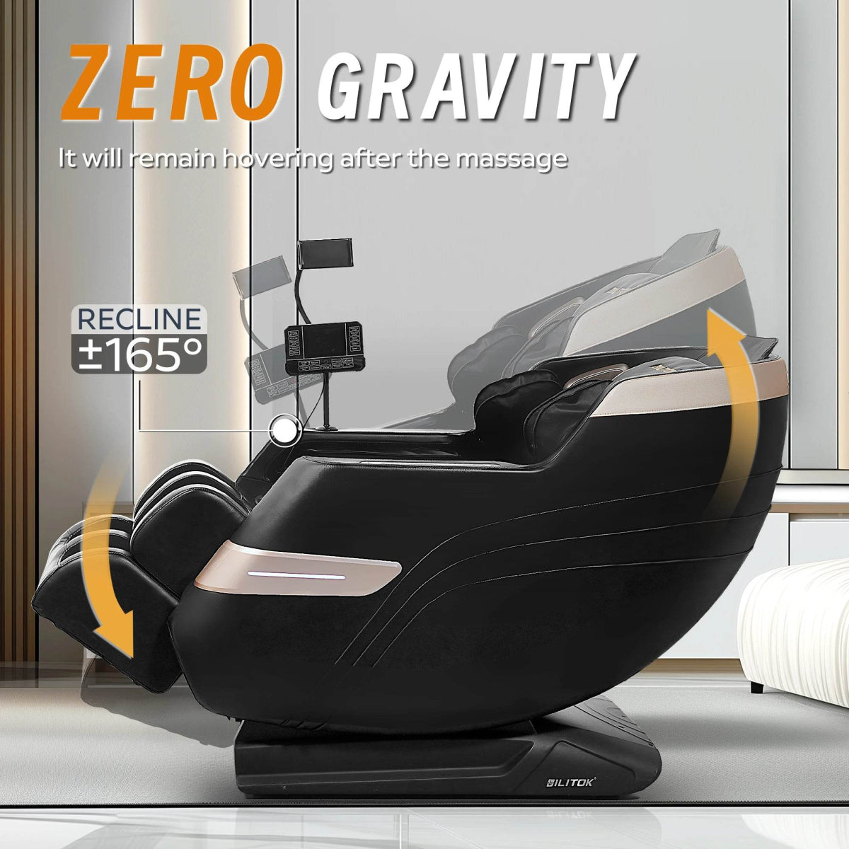Zero Gravity Full Body Heated Airbag Massage Chair - Omega Lifestyles