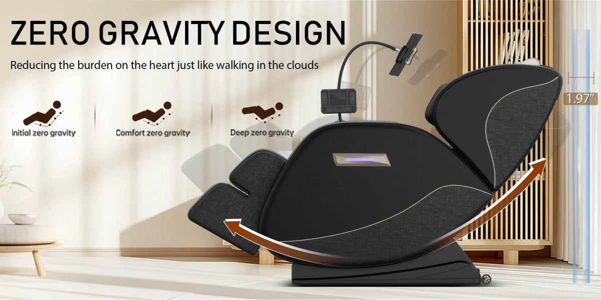 Zero Gravity Full Body Heated Airbag Massage Chair - Omega Lifestyles