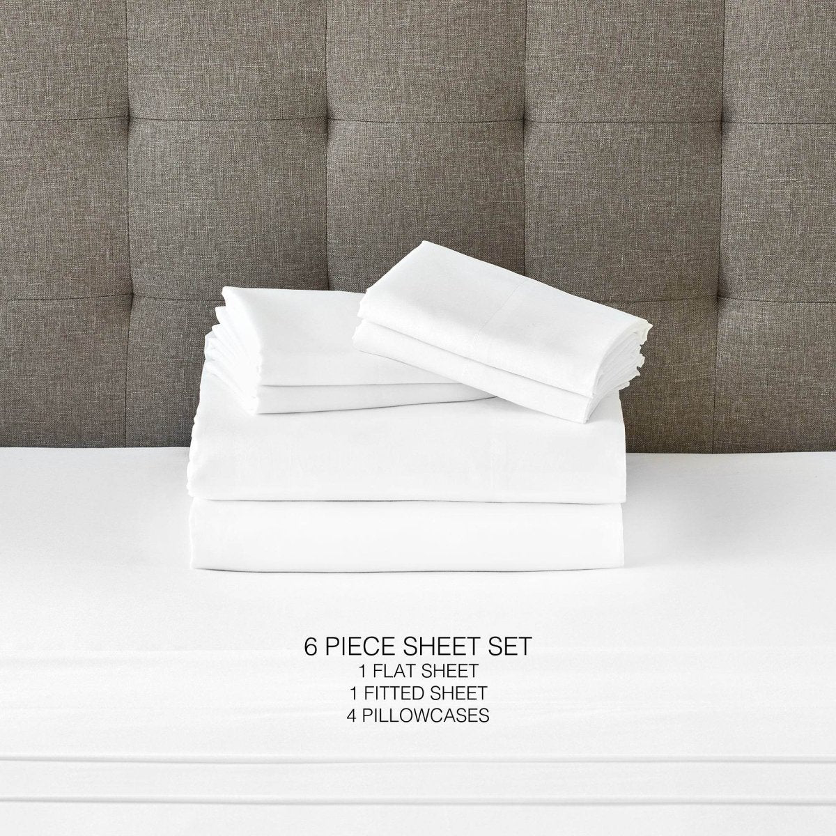 12-Piece Premium Cotton Linen Comfort Bedding Pack - Sleep Galleria